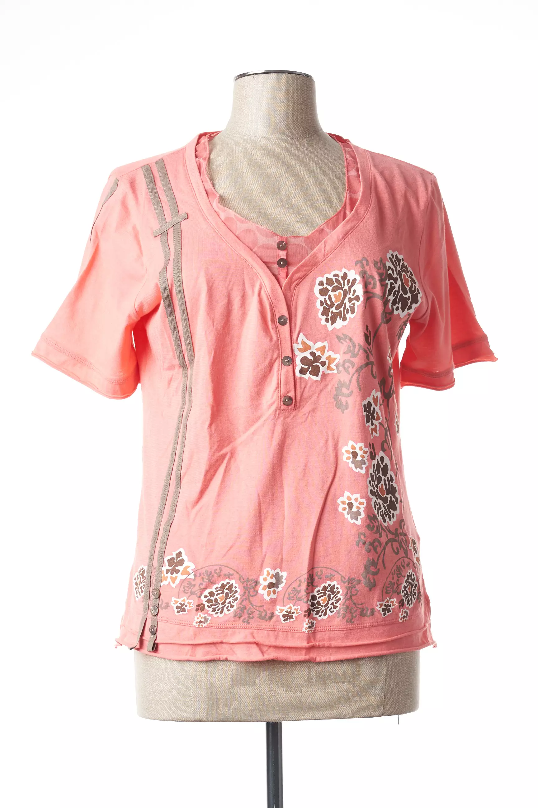 Fred Sabatier Tshirts Femme couleur orange