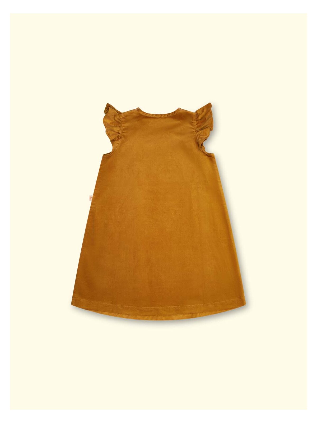 Wombly Coco Cordkleid kurkuma
