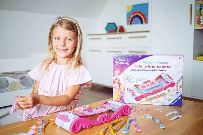Magischer Perlenzauber Disney Princesses - Bastelset für Kinder ab 5 Jahren