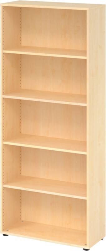 Hammerbacher Matrix Melaminharzbeschichtete Spanplatte Aktenschrank 4 Fachböden 800 x 330 x 1.880 mm Ahorn