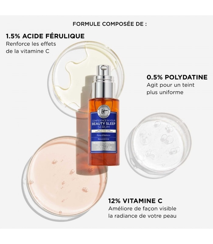 IT COSMETICS-CONFIDENCE IN YOUR BEAUTY  SLEEP SERUM-Sérum de nuit Anti-âge