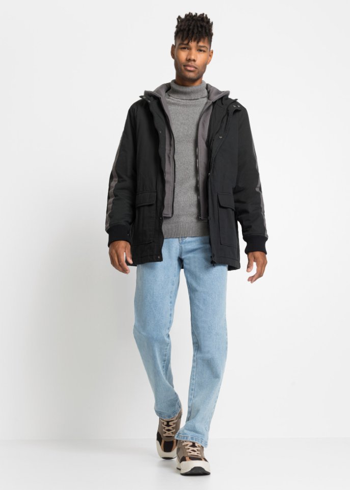 Winterjacke in 2 in1 Optik