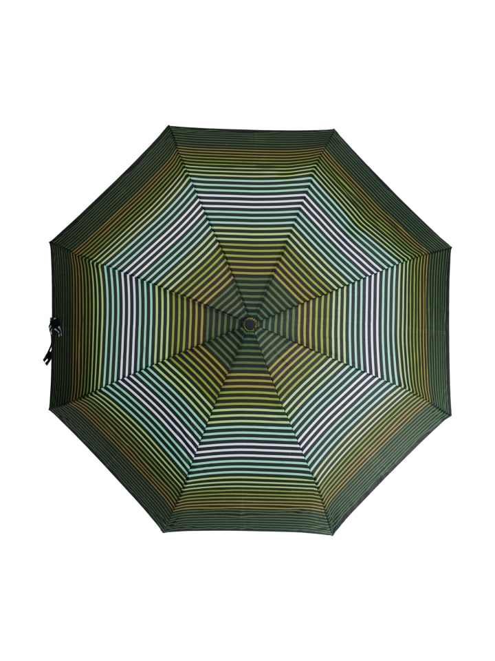 COFI 1453 Teleskop Taschenschirm Wasserfester Regenschirm mit Schutzhülle in Grün günstig kaufen 100 cm