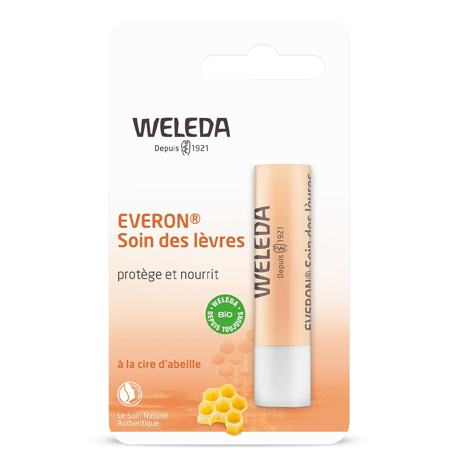 Weleda Everon® Baume à Lèvres - Apaisant et Protecteur - Stick de 4,8g