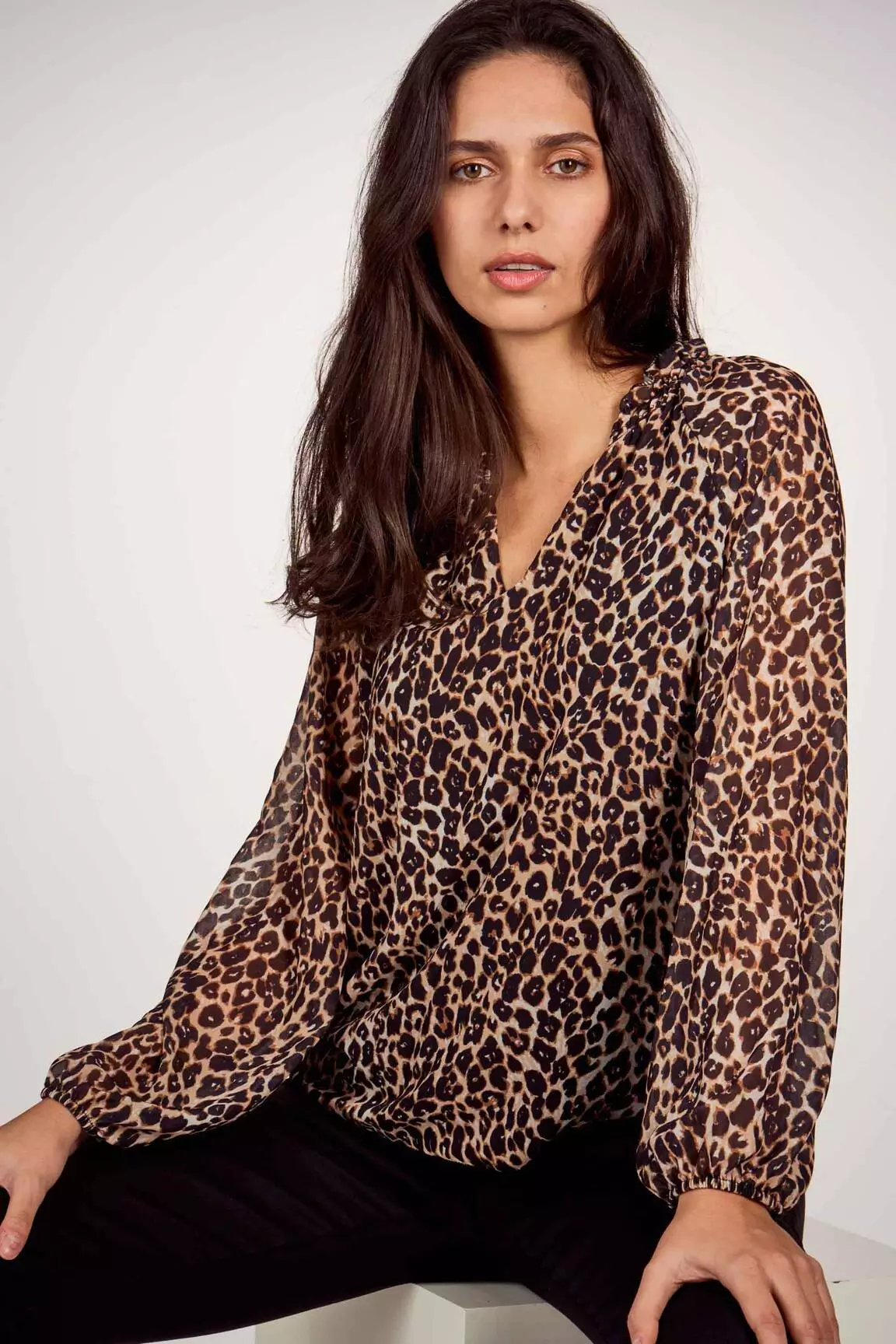 Hailys Blouses Femme couleur marron
