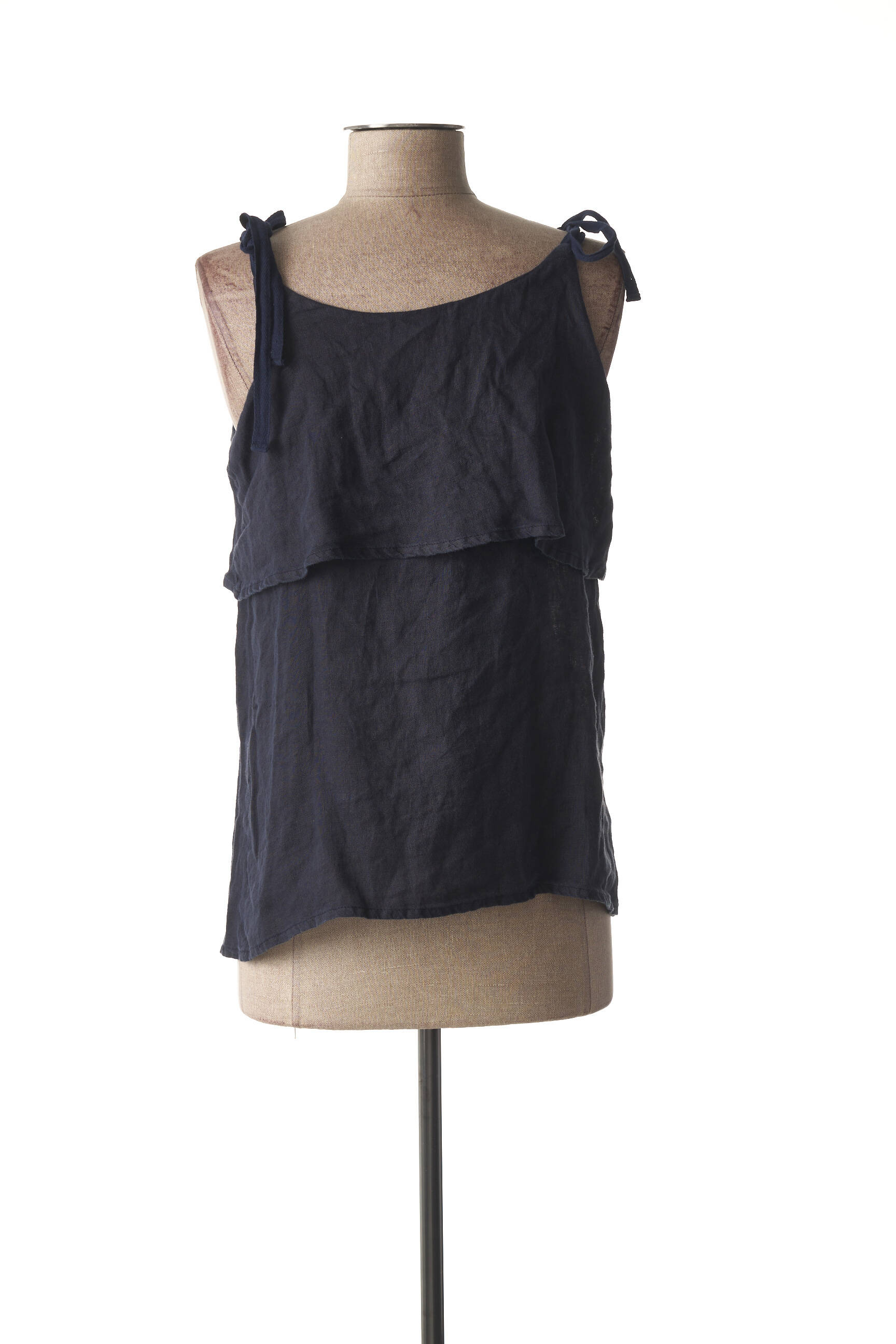 Menonove Chemisiers Maternite Femme couleur bleu