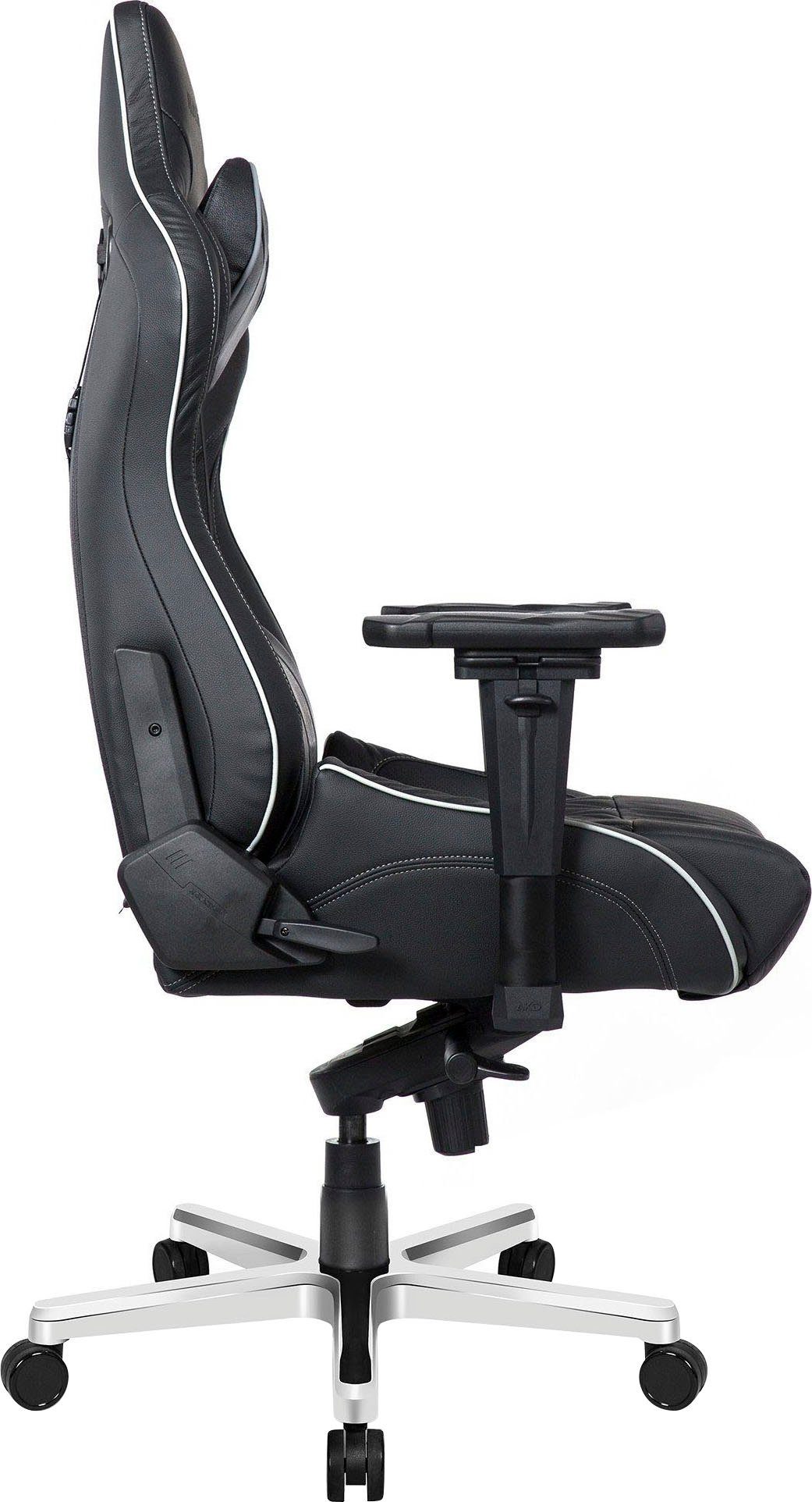 AKRacing Gaming-Stuhl Master PRO Deluxe Echtleder/Schwarz
