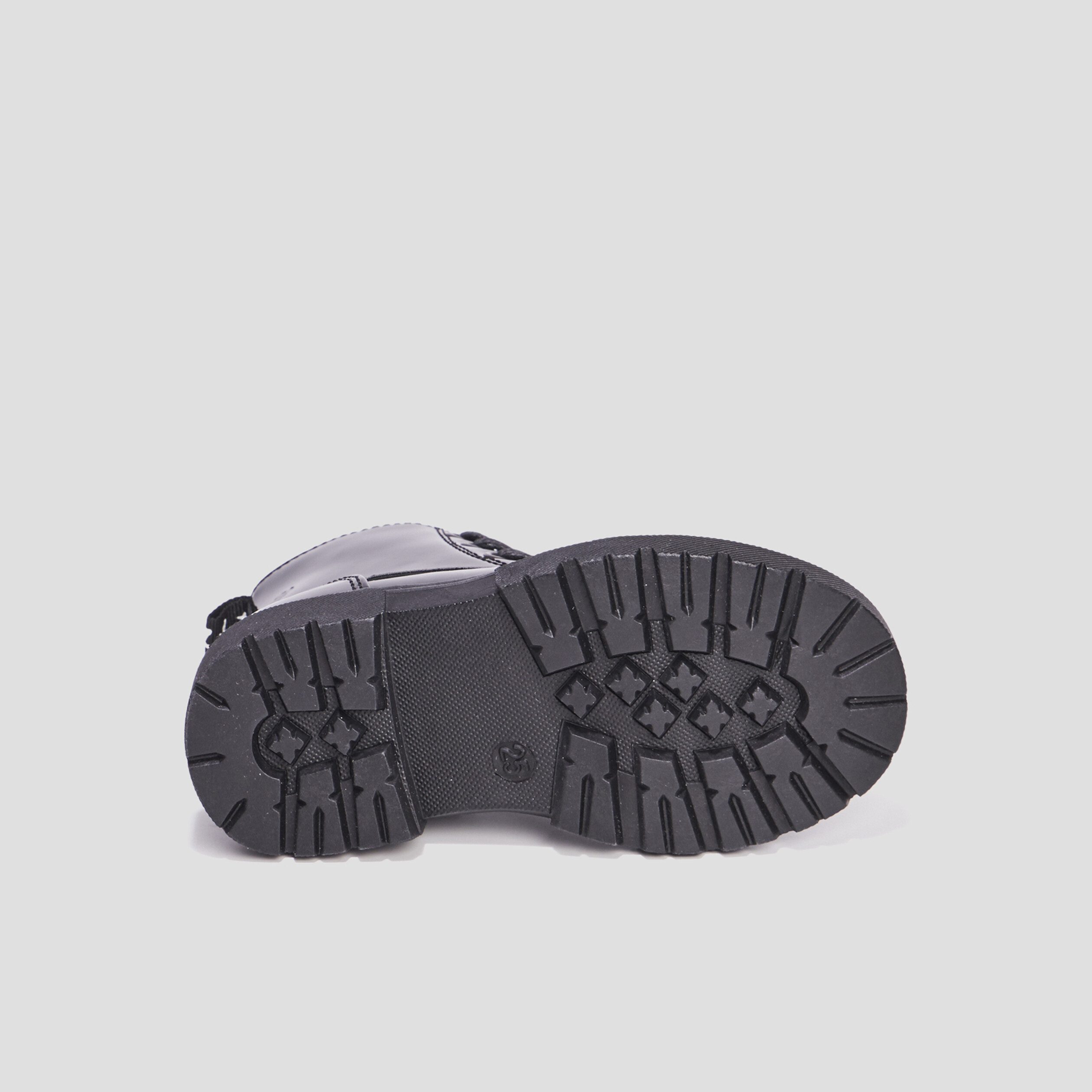 Bottines crantées zippées Liberto noir fille | La Halle