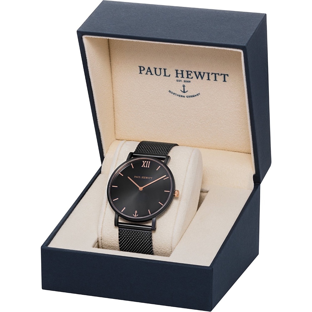 Paul Hewitt Montre pour hommes Acier inoxydable Montre