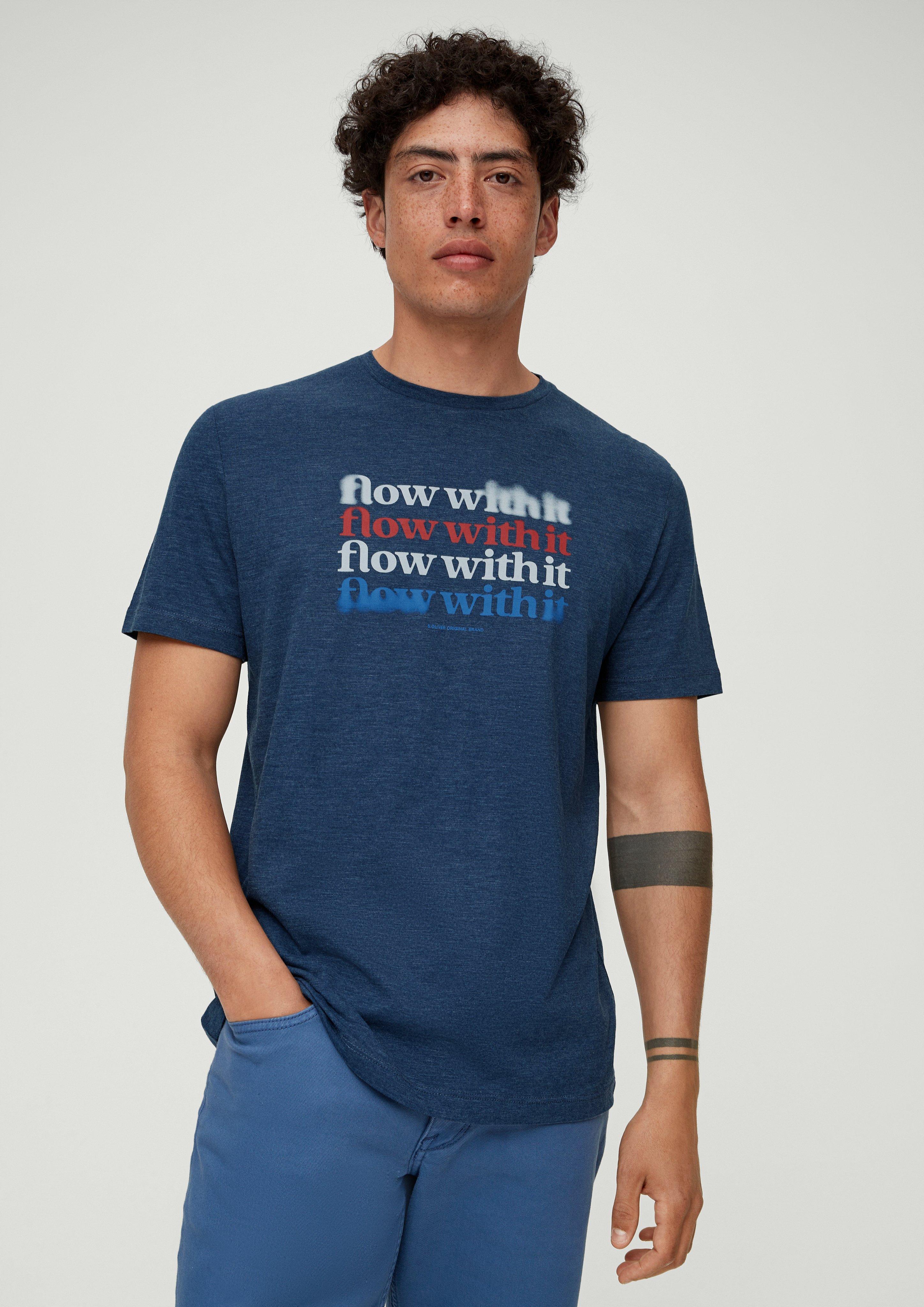 T-Shirt mit Frontprint  2131554-58D1