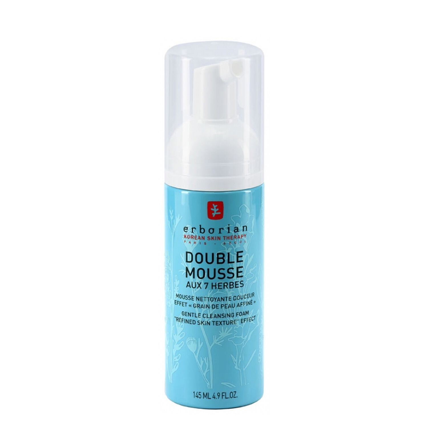 Erborian Mousse Nettoyante Visage 2 en 1 Aux 7 Herbes 145 ml