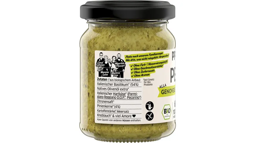 PPURA Bio Pesto Genovese 120 g