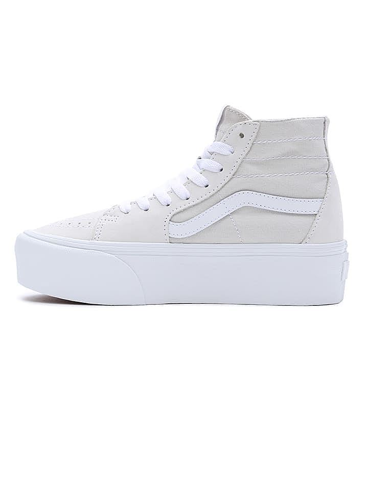 Vans Leder-Sneakers in Grau günstig kaufen 42