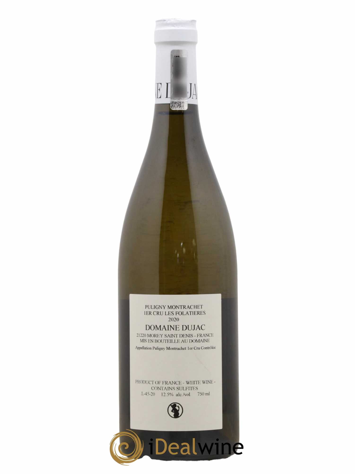 Puligny-Montrachet 1er Cru Les Folatières Dujac (Domaine)  2020 - Lot de 1 Bouteille
