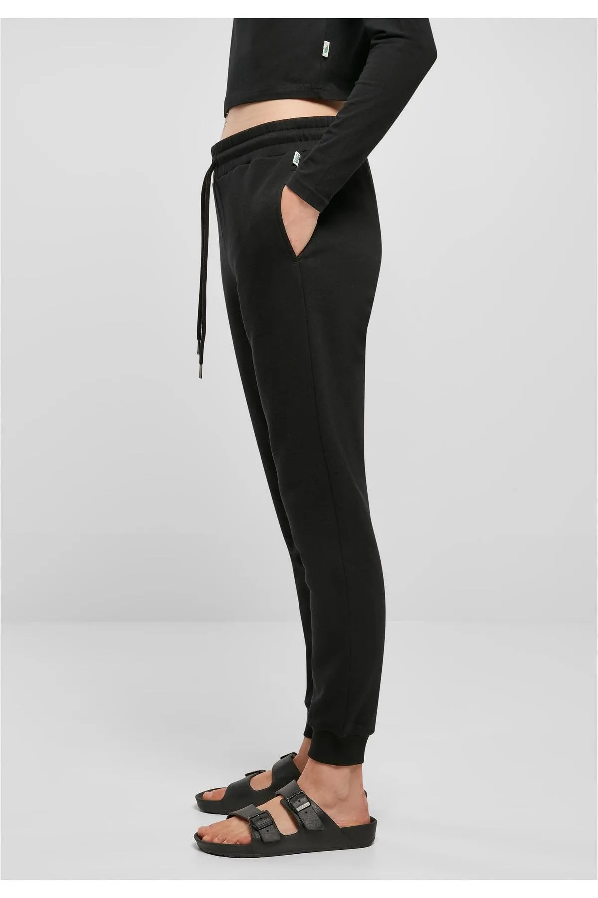 Urban Classics  Damen Ladies Organic Cotton Slim Sweatpants