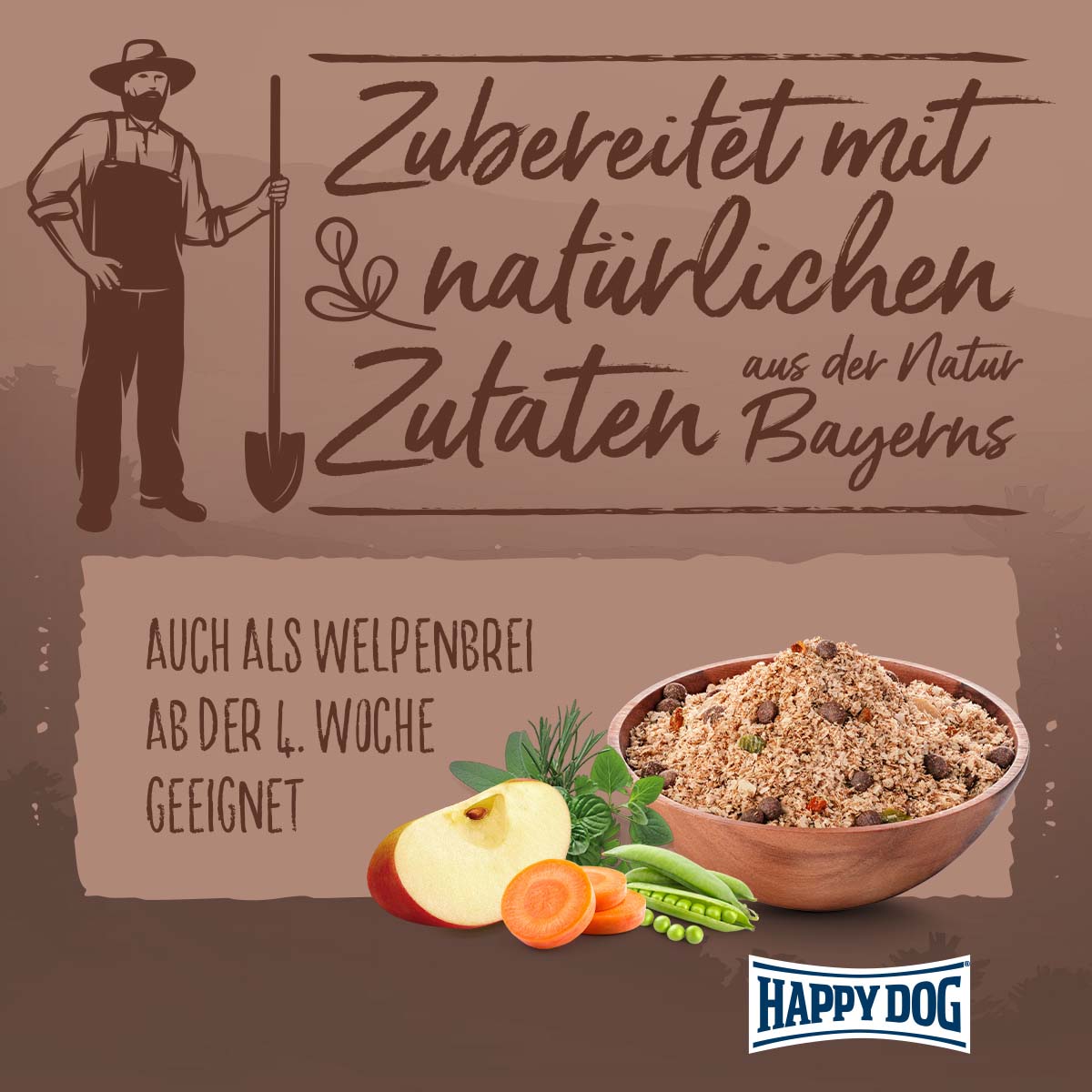 Happy Dog Premium NaturCroq Flocken Vollkost kaufen bei ZooRoyal