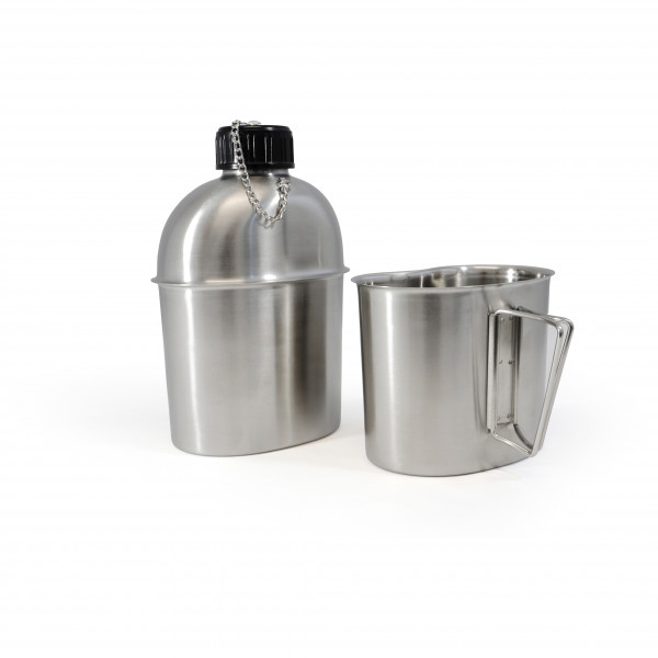 Origin Outdoors - Edelstahl Feldflasche - Trinkflasche