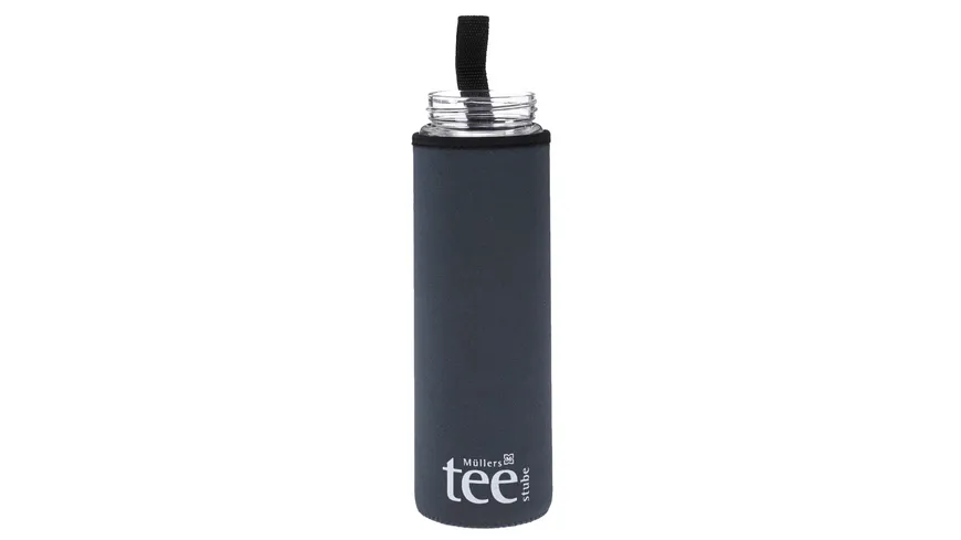 Müllers Teestube Trinkflasche mit Filter 0,6l