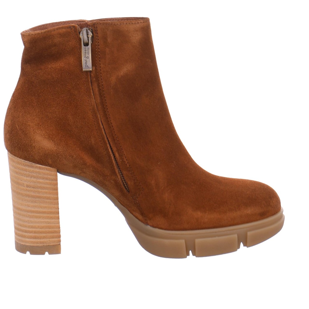 PAUL GREEN Stiefel braun toffee Soft Suede