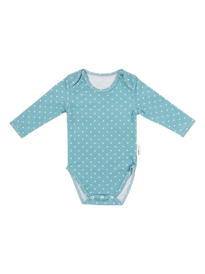 SlumberOrganix Bio Baby-Body langarm in Grau günstig kaufen