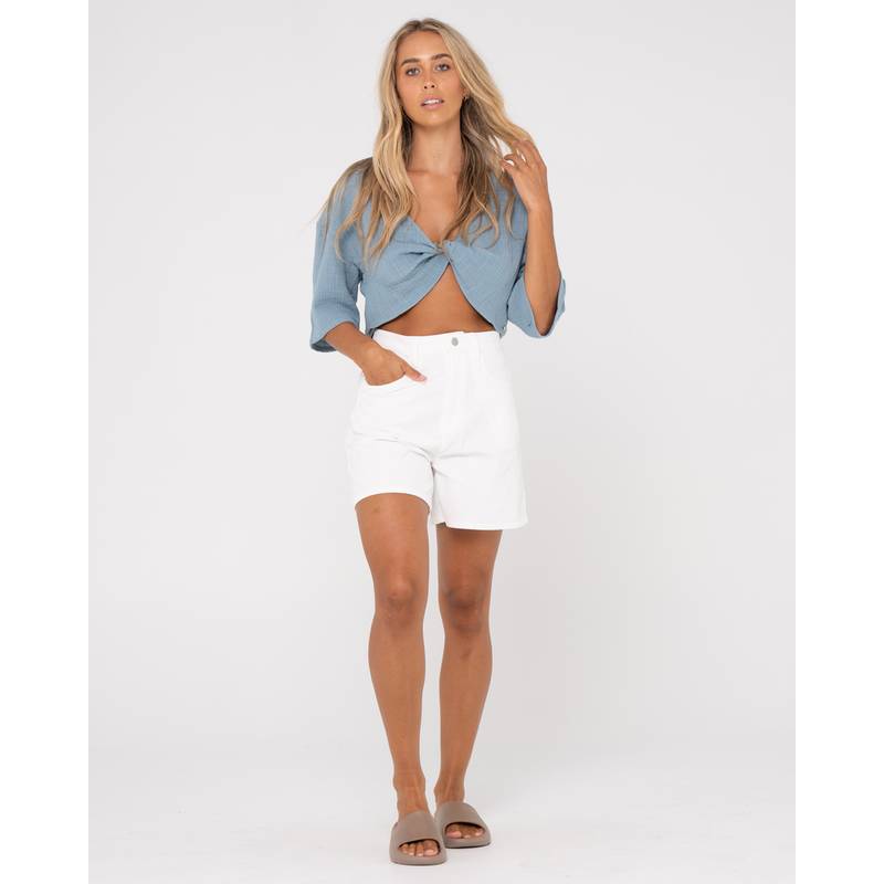 RUSTY SOMEWHERE TWISTED REVERSIBLE TOP 2-in-1 Top Damen