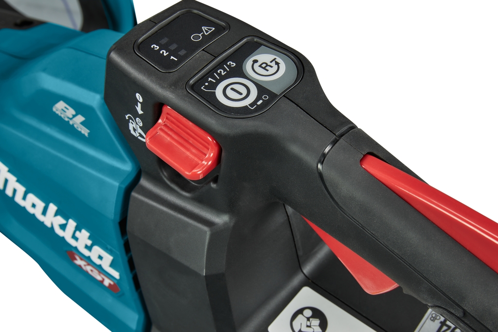 Cortasetos Makita UH007GZ XGT, 40 voltios, versión de corte máximo de 75 cm (baterías y cargador no incluidos).