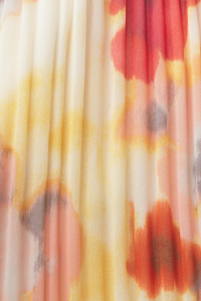 Minikleid mit floralem Allover-Print