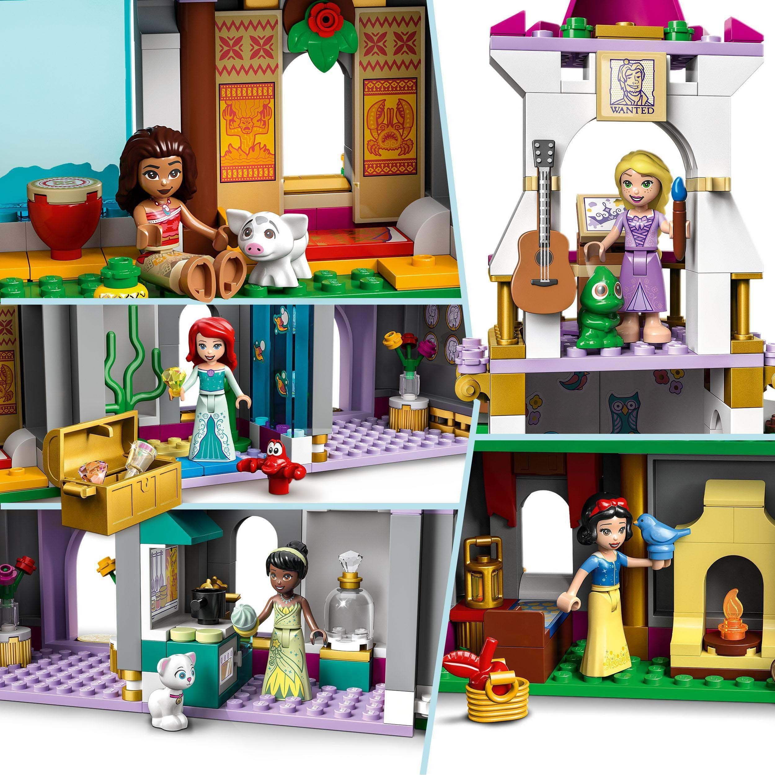 LEGO® Konstruktionsspielsteine Ultimatives Abenteuerschloss (43205), LEGO®  Princess™, (698 St), Made in Europe