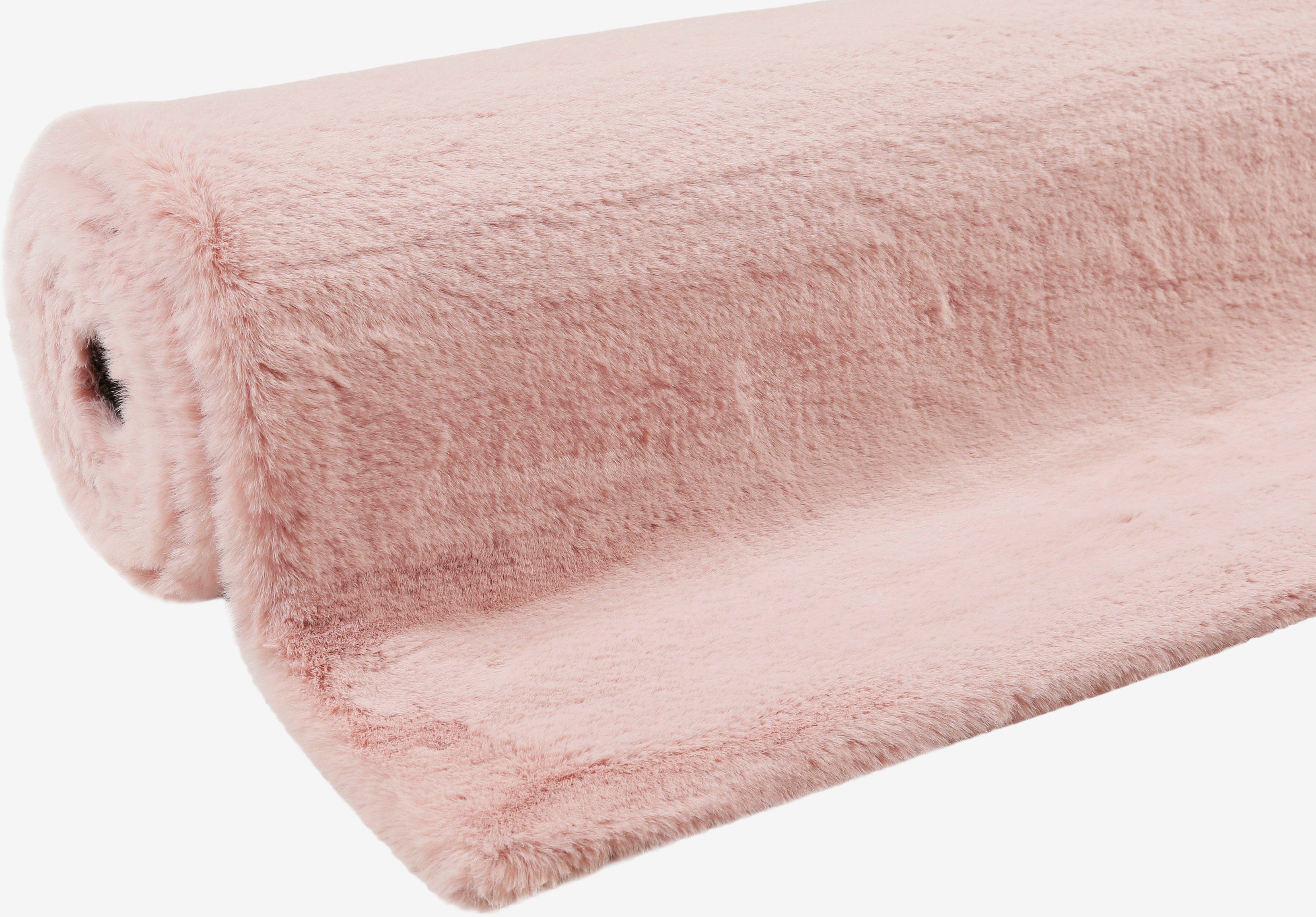 Hochflor-Teppich Alice Kunstfell, Esprit, rechteckig, Höhe: 25 mm, Kaninchenfell-Haptik, besonders weich und dicht, für alle Räume
