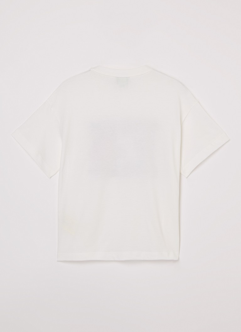 Tricou larg Fendi cu logo imprimat