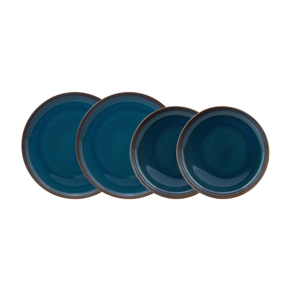 like. by Villeroy & Boch Service de table 4pcs Crafted Denim service de vaisselle