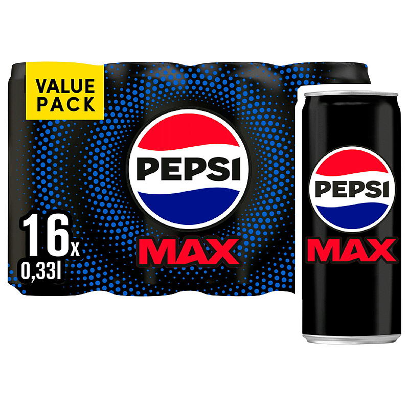 Pepsi Pepsi Max 16x0,33 l  boks