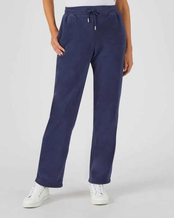 Pantalon en maille micropolaire