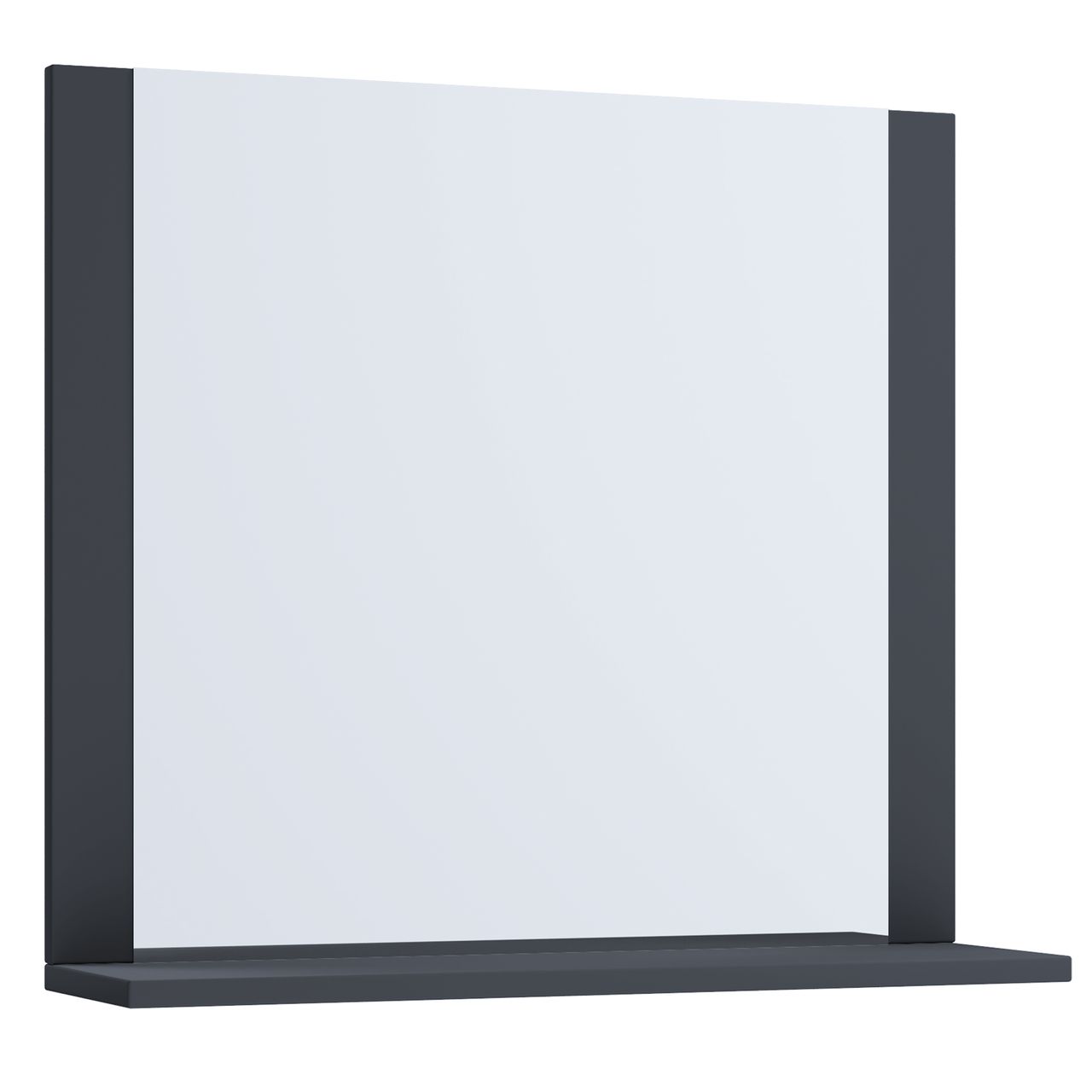 VCM Spiegel Lendas mit Ablage 60 cm Anthrazit