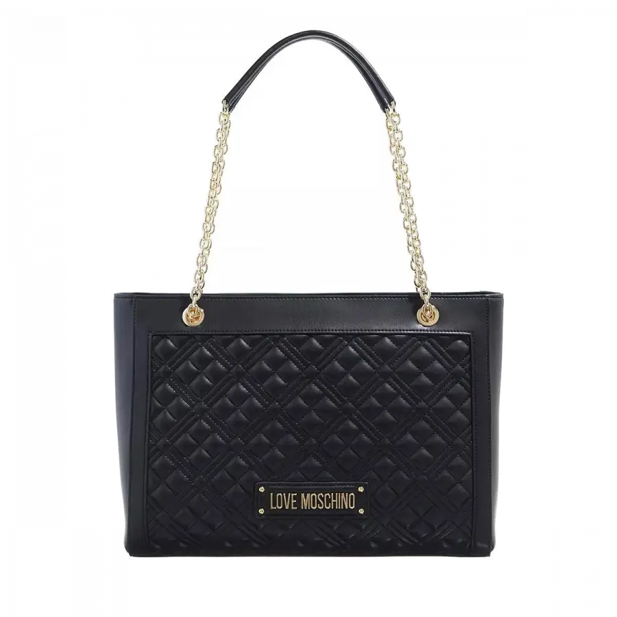Love Moschino - Love Moschino Shoulder Bags Textil Black - schwarz