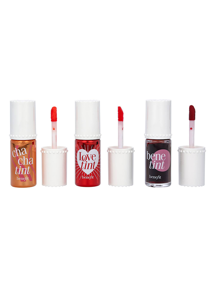 Benefit 3er-Set: Lippentint 