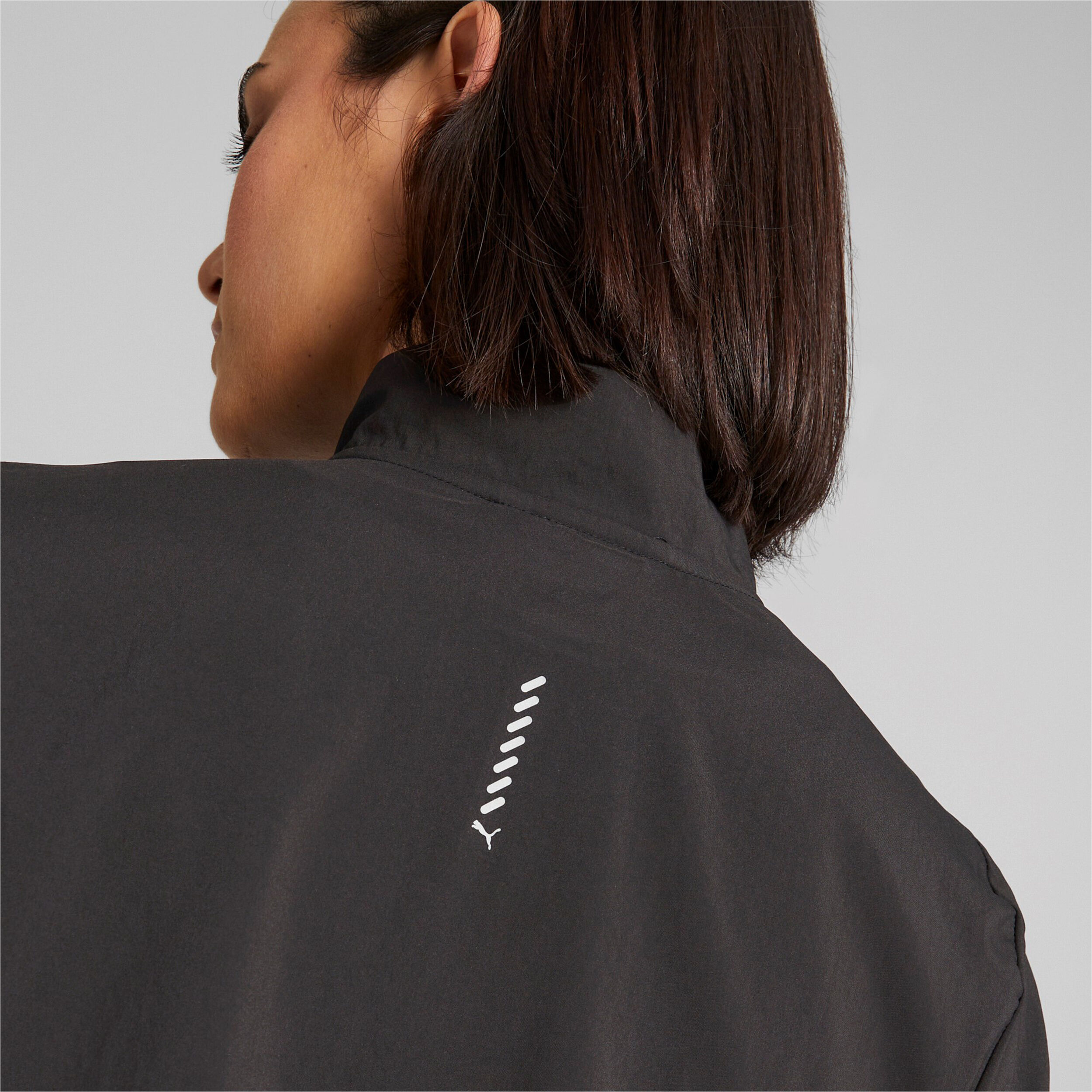 Run Favorite Woven Laufjacke Damen - Schwarz