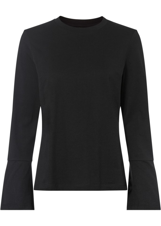 Shirt mit weitem Arm aus Bio-Baumwolle