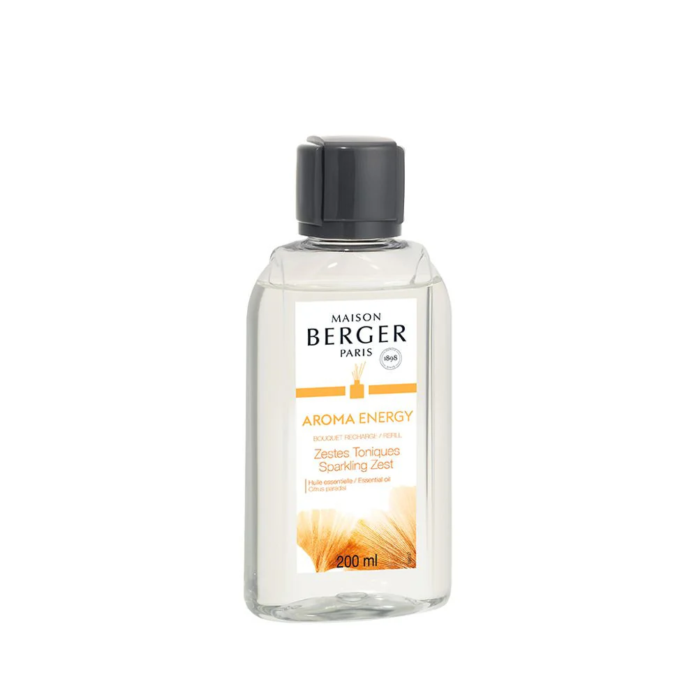 Bouquet Perfume Recharge for Diffuser Aroma Energy Zestes Toniques - Perfume for Diffuser
