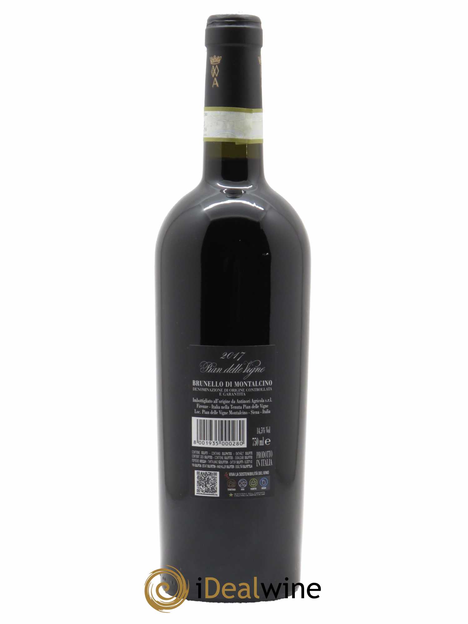 Brunello di Montalcino DOCG Pian delle Vigne - Antinori  2017 - Lot de 1 Bouteille