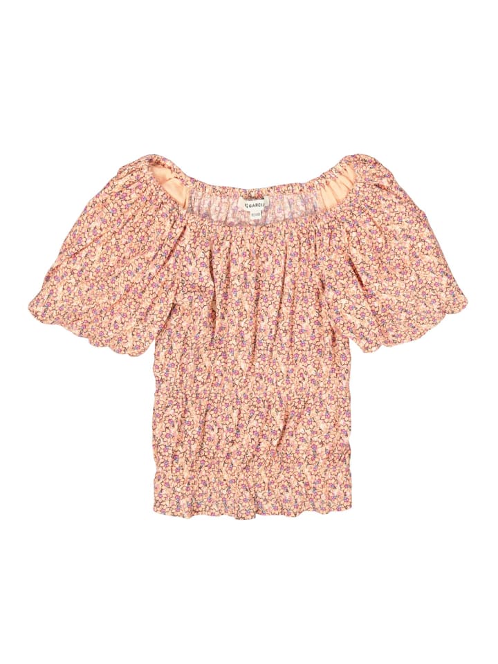 Garcia Carmenbluse kurzarm in fresh peach günstig kaufen