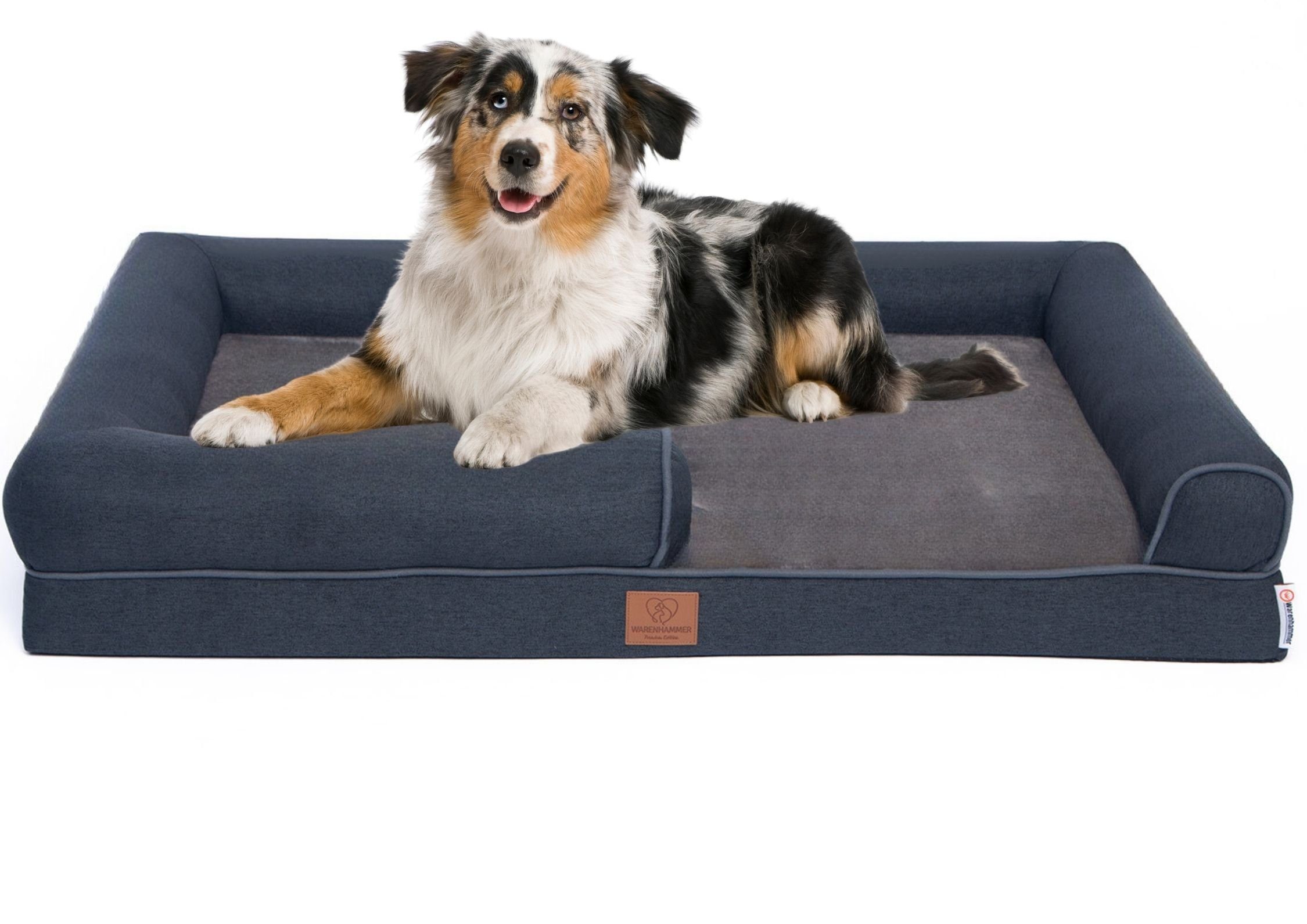 Warenhammer Tierbett Orthopädisches Premium Hundebett, flauschig weich, Abnehmbar,Waschbar, verschiedene Grössen