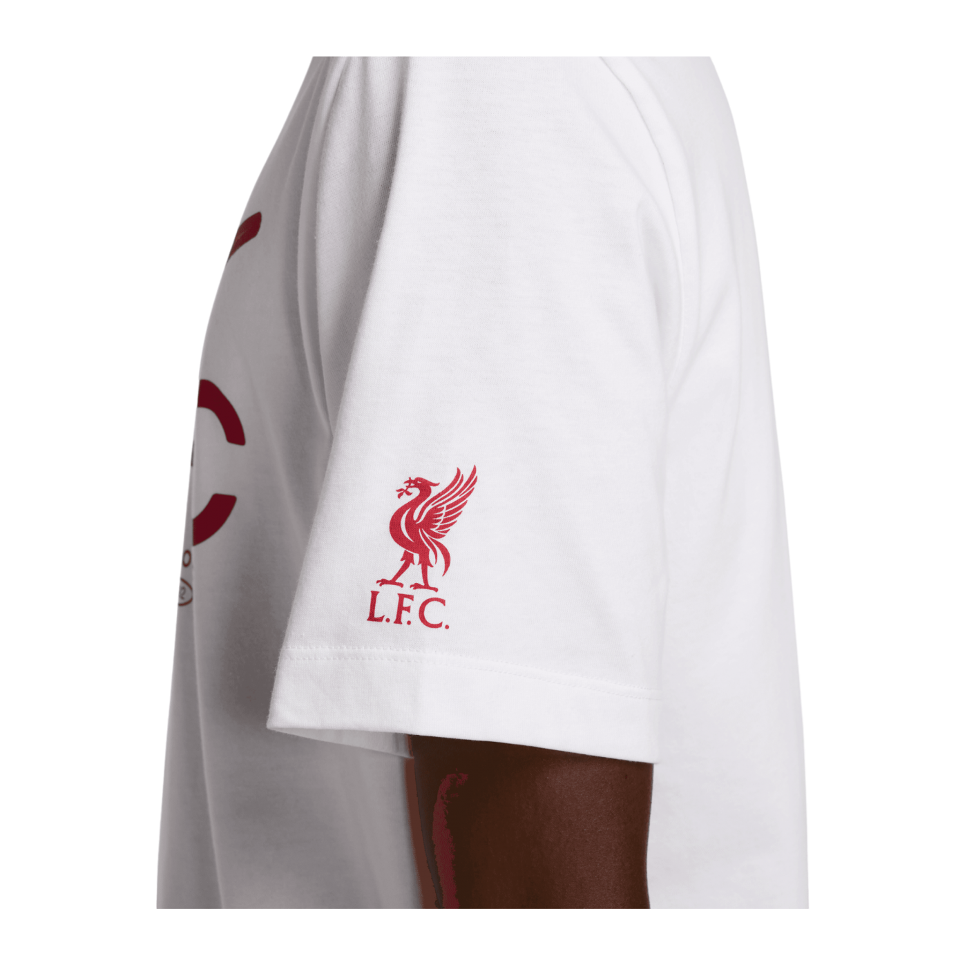 Nike FC Liverpool Swoosh T-Shirt Weiss F100