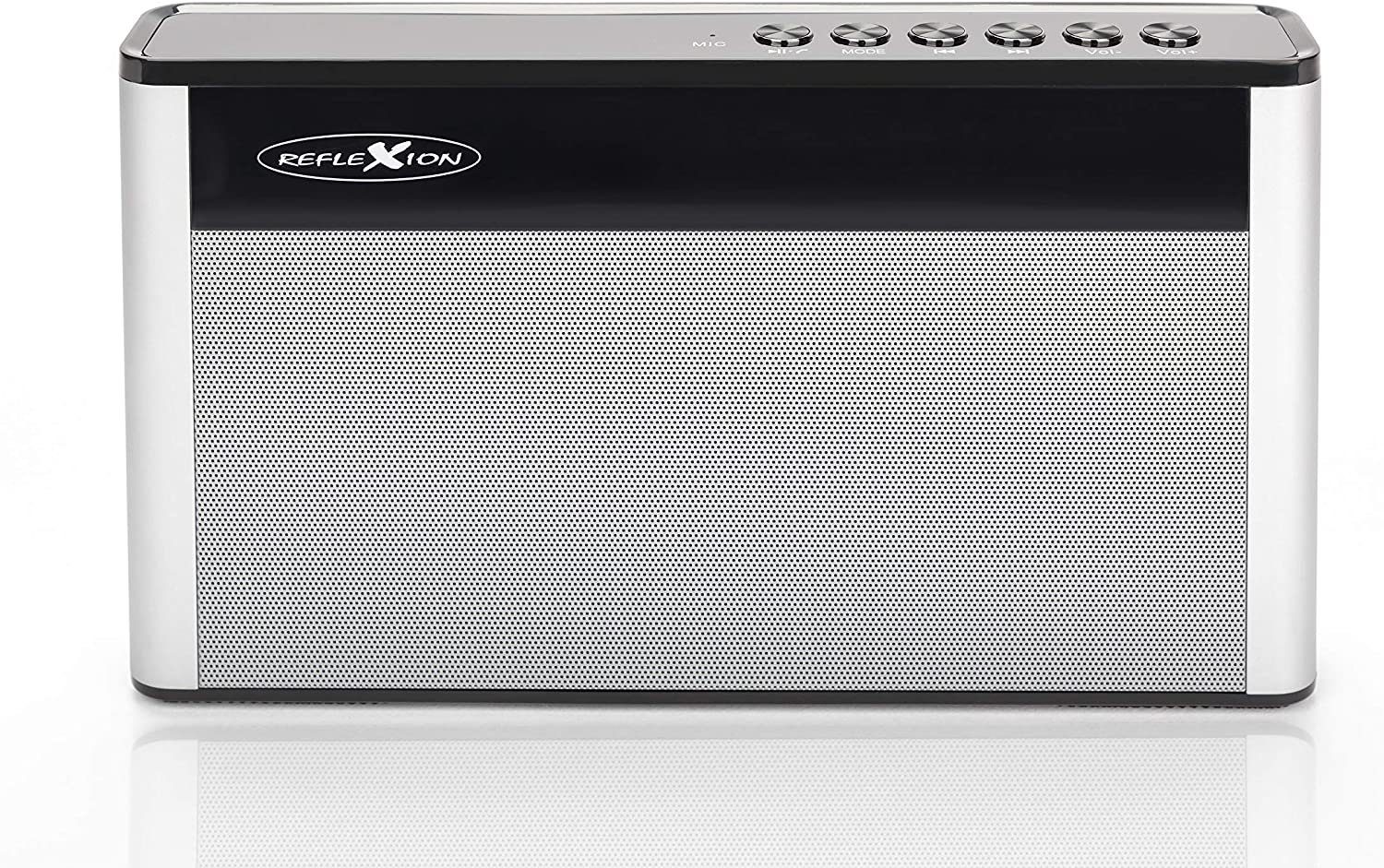 Reflexion SB200 UKW-Radio (Bluetooth-Radio, 2000mAh Akku, hochwertiges Aluminium Gehäuse)