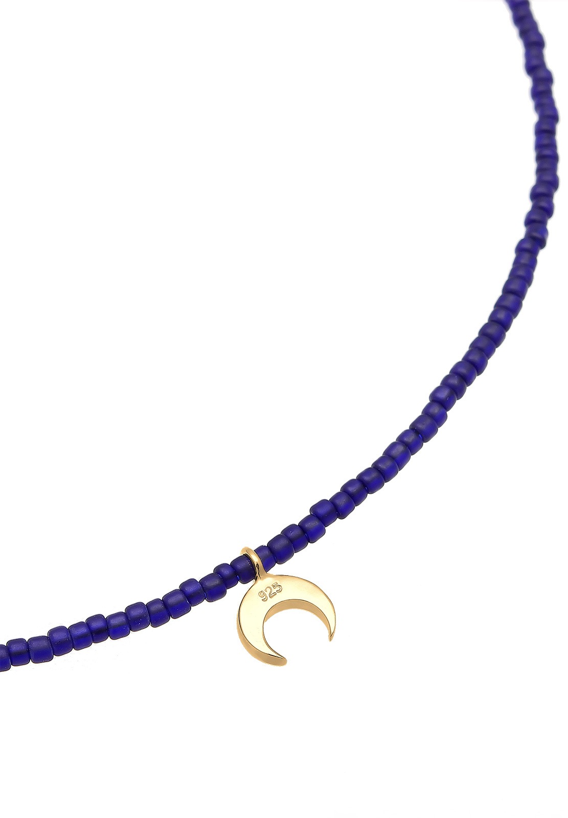 Collana girocollo da donna Elli con ciondolo a mezza luna - Argento 925/1000
