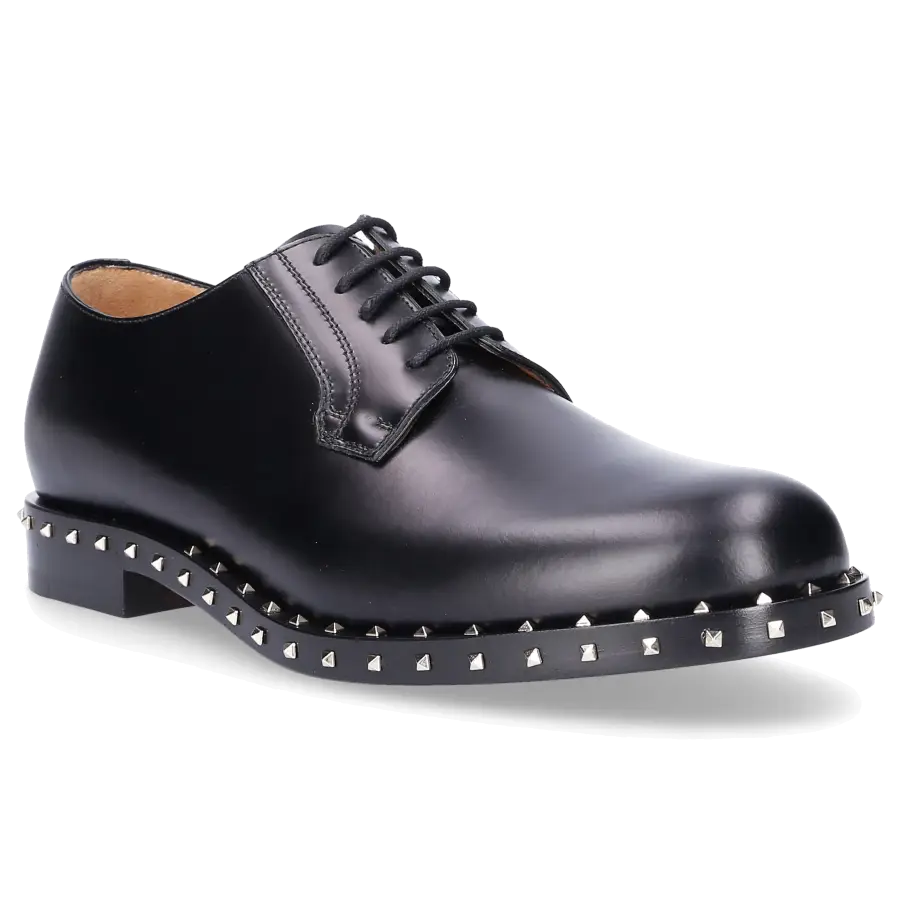 Valentino Garavani - Businessschuhe DERBY Kalbsleder - schwarz