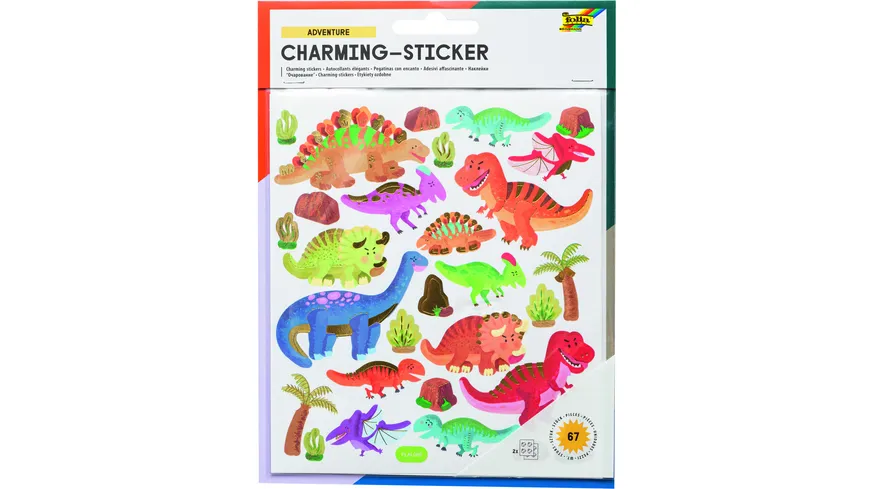 folia Charming Sticker ADVENTURE 2 Blatt