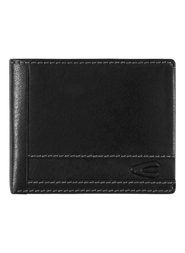 camel active, Geldbörse Field, Leder, schwarz