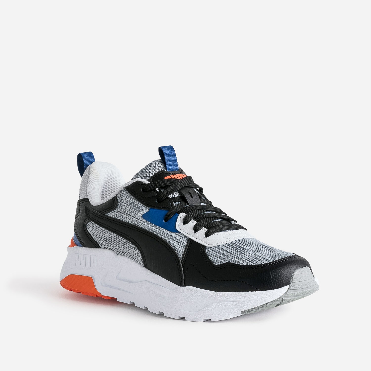 Tennis PUMA grise, noire, bleue, orange