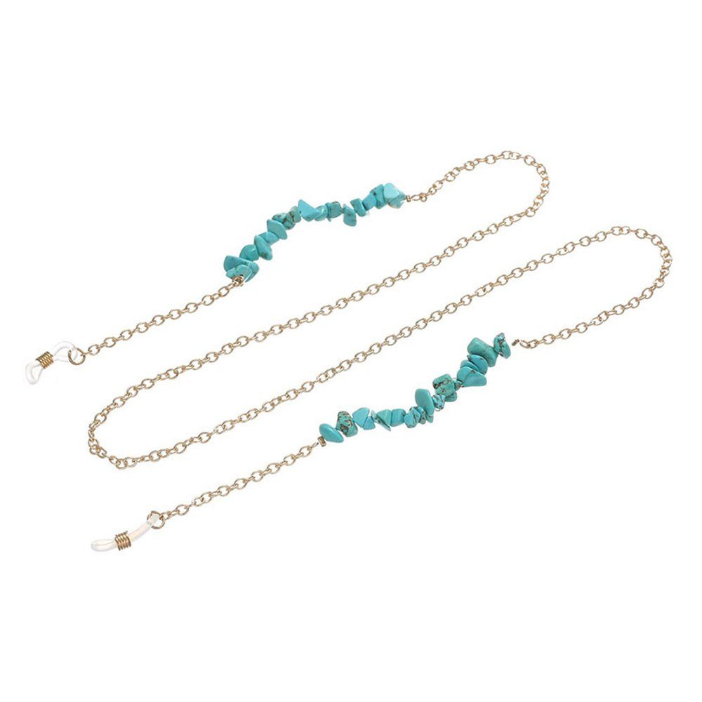 Tian Dee Brillenkette Brille Kette für Frauen Böhmischen Naturstein Lany Brille Strap